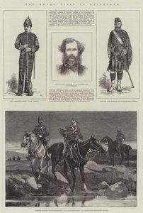 Het Koninklijk Bezoek aan Edinburgh door Frank Dadd